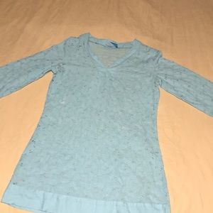 Fresh Produce Eyelet tunic/dress/coverup